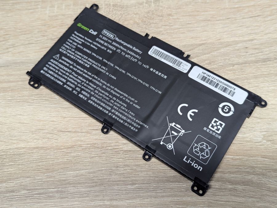 Б/В Акумуляторна батарея Green Cell TF03XL (HP) [ProductHub SKU TF03XL]
