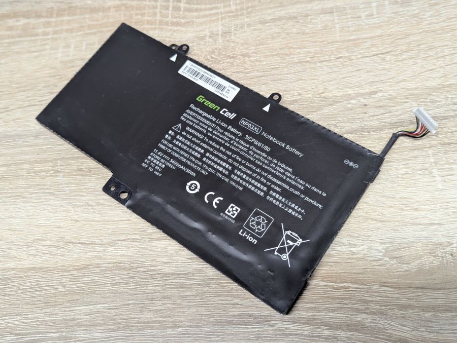Б/В Акумуляторна батарея Green Cell NP03XL (HP)