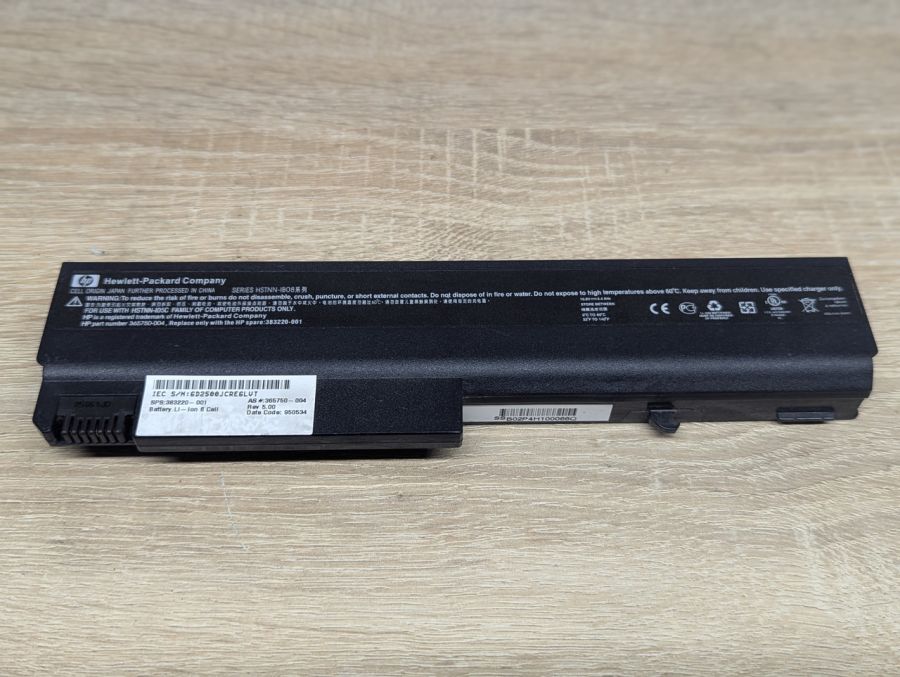Б/В Оригінальна акумуляторна батарея HP HSTNN-IB08 [ProductHub SKU IB08]