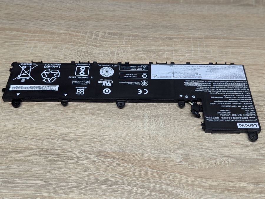 Б/В Акумуляторна батарея Lenovo L17L3P54