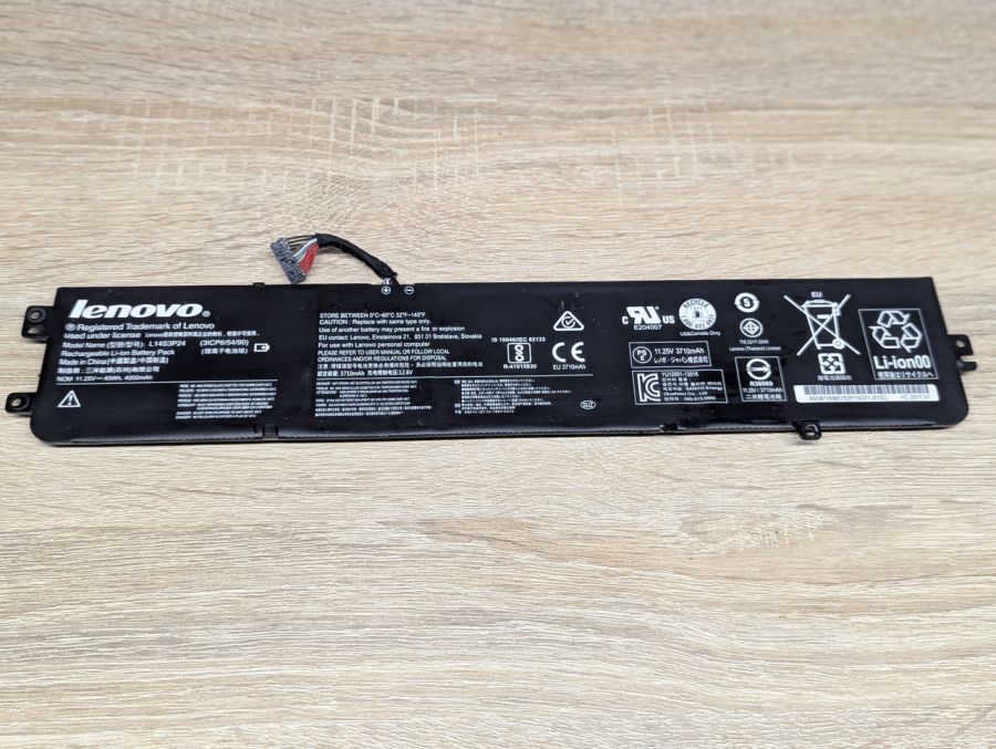 Б/В Оригінальний акумулятор Lenovo L14S3P24