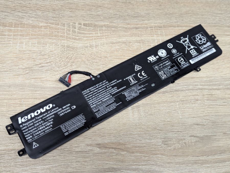 Б/В Оригінальний акумулятор Lenovo L14S3P24