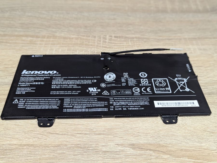 Б/В Оригінальний акумулятор Lenovo L14M4P71