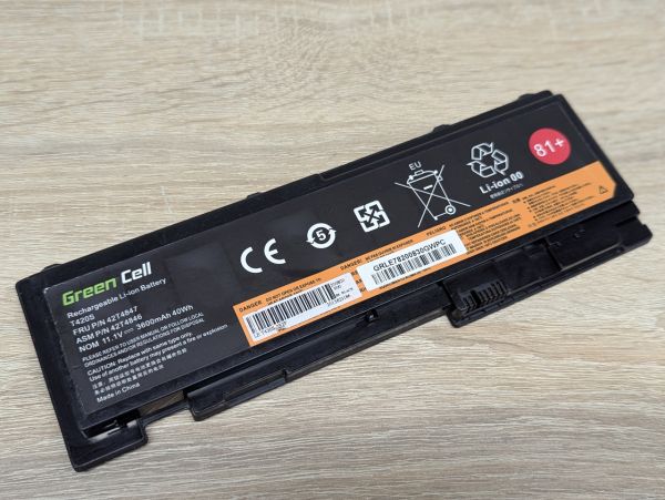 Б/В Акумуляторна батарея Green Cell 42T4847 (lenovo)