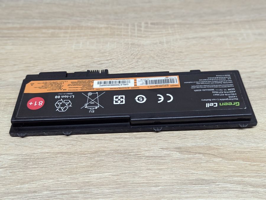 Б/В Акумуляторна батарея Green Cell 42T4847 (lenovo) [ProductHub SKU 42T4847]