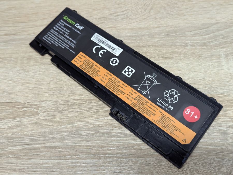 Б/В Акумуляторна батарея Green Cell 42T4847 (lenovo) [ProductHub SKU 42T4847-44]