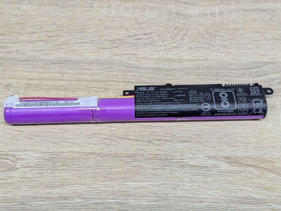 Б/В Оригінальна акумуляторна батарея Asus A31N1519-1