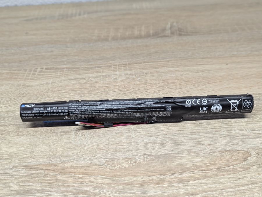Б/В Акумуляторна батарея RDY AS16A7K [ProductHub SKU RDY16A7K]