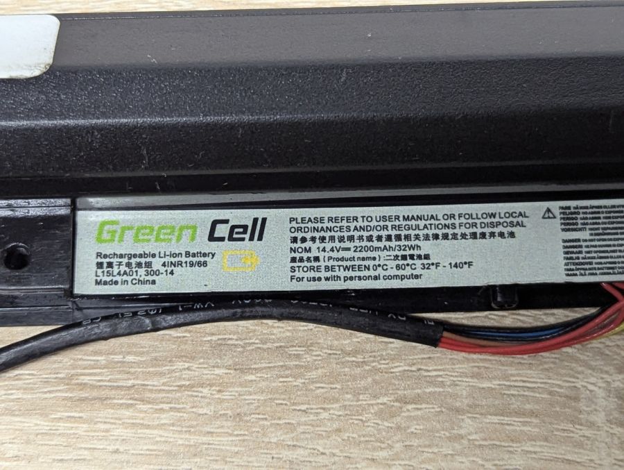 Б/В Акумуляторна батарея Green Cell L15L4A01 [ProductHub SKU GCL15L4]