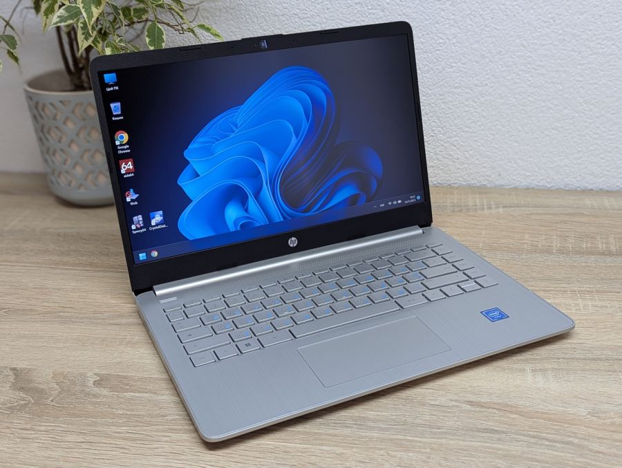 Ноутбук Б/В HP Laptop 14S, Intel Celeron N4100, DDR4 8 GB, SSD 128GB, 14" Full HD