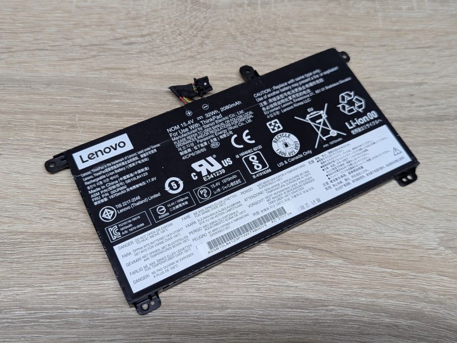 Б/В Оригінальна акумуляторна батарея Lenovo SB10L84123