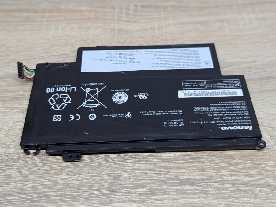 Б/В Оригінальний акумулятор Lenovo 45N1704 (45N1705)