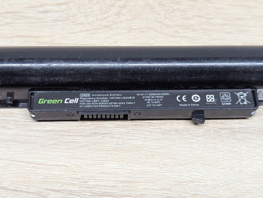 Б/В Акумуляторна батарея Greeen Cell HP OA04