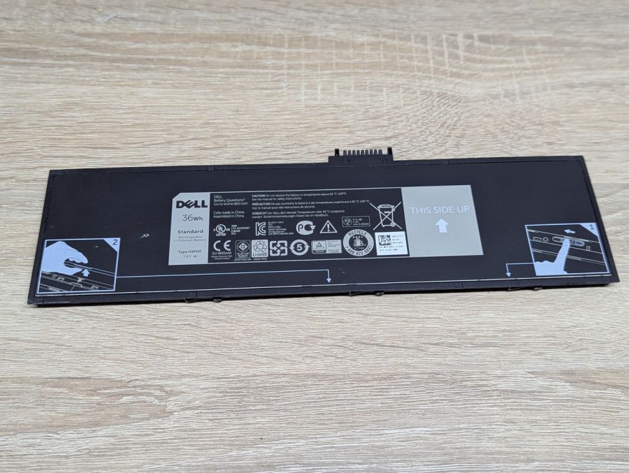Б/В Оригінальна акумуляторна батарея Dell HXFHF [ProductHub SKU HXFHF]