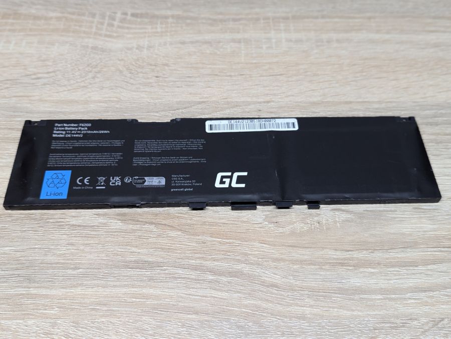 Б/В Акумуляторна батарея Green Cell F62G0
