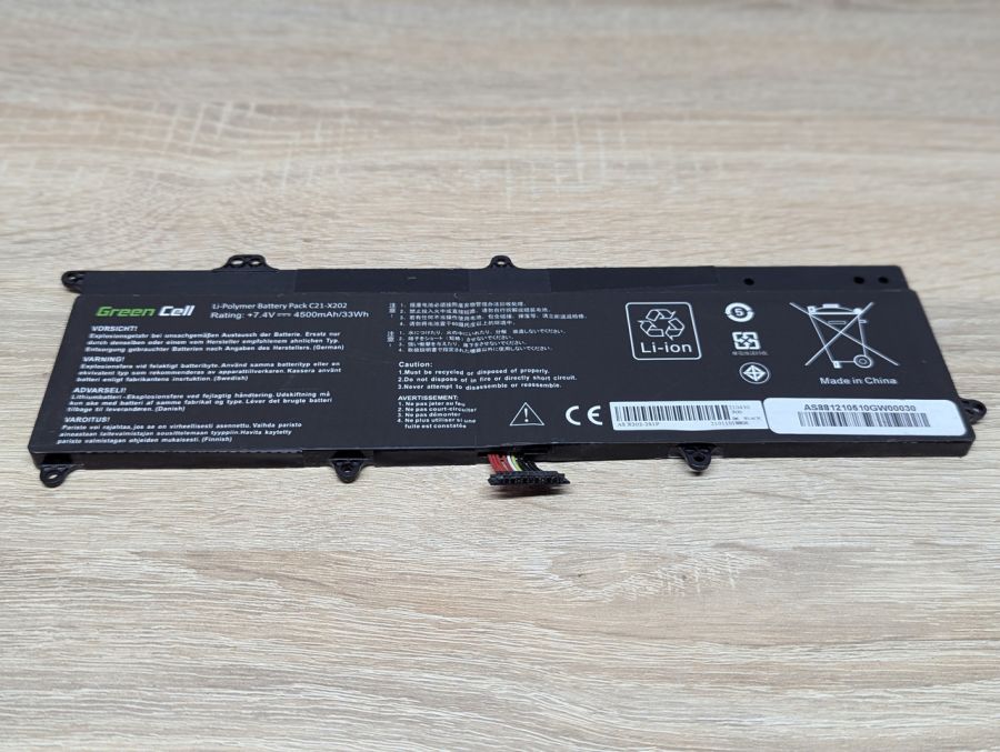 Б/В Акумуляторна батарея Green Cell C21-X202