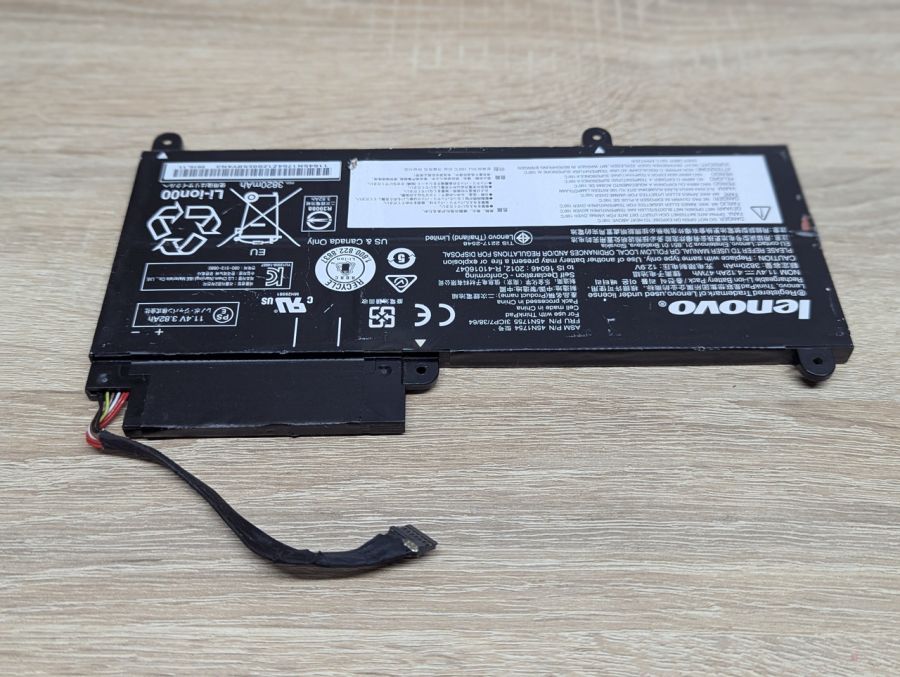 Б/В Оригінальний акумулятор Lenovo 45N1754 (45N1755)