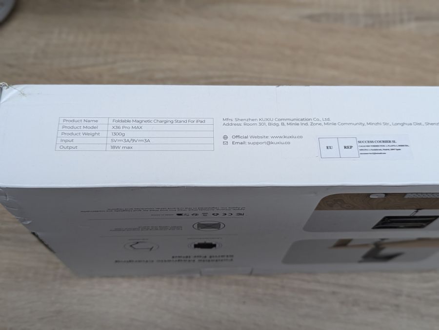 Новий Магнітна зарядна підставка KUXIU X36 Pro Max для iPad