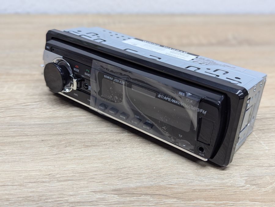 Новий Автомагнітола JSD 520 Bluetooth+USB+SD+AUX 4x60W