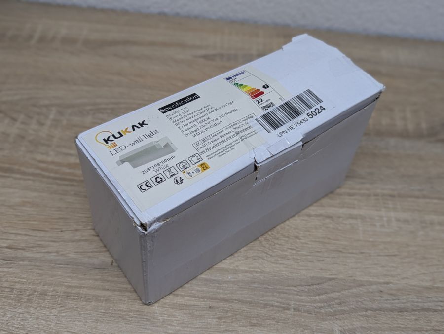 Новий Світлодіодний настінний світильник KUKAK LED-WALL LIGHT KY14