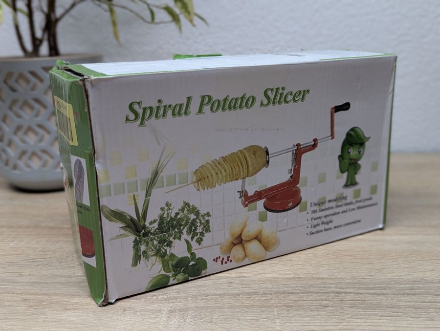 Новий Ручний спіральний слайсер для картоплі (Spiral Potato Slicer)