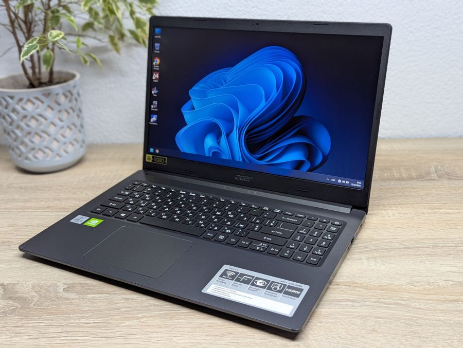 Ноутбук Б/В Acer Aspire 3 A315-55G, Intel Core i5-10210U, DDR4 16 GB, SSD 256GB, NVIDIA GeForce MX230 2Gb, 15.6" Full HD