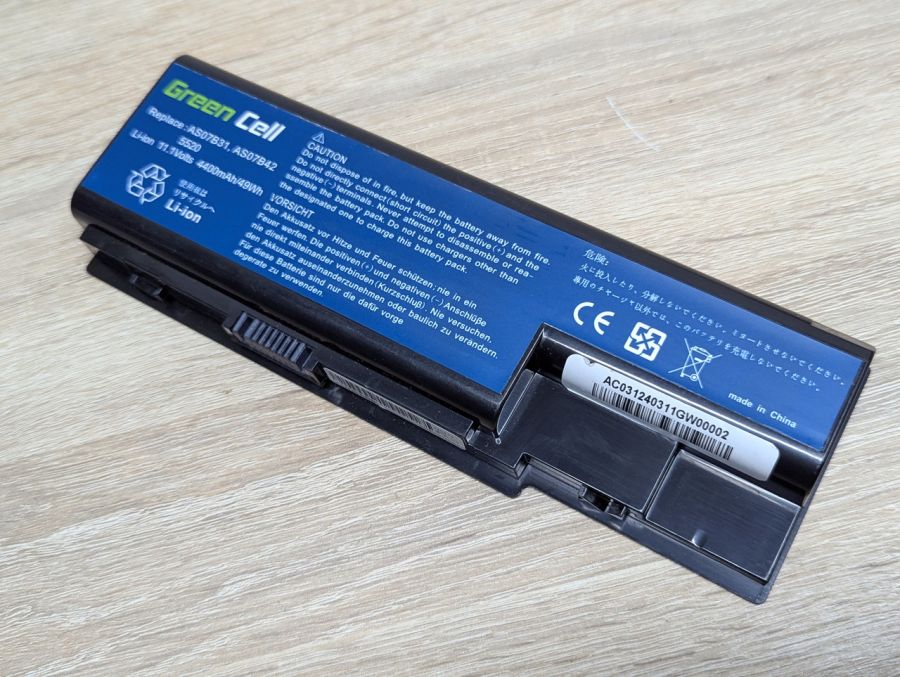 Б/В Акумуляторна батарея Green Cell AS07B31 [ProductHub SKU AS07B31]