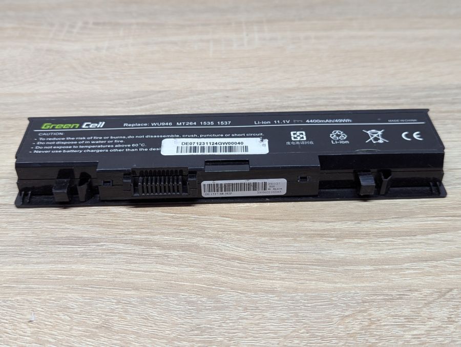 Б/В Акумуляторна батарея Green Cell WU946 \ MT264