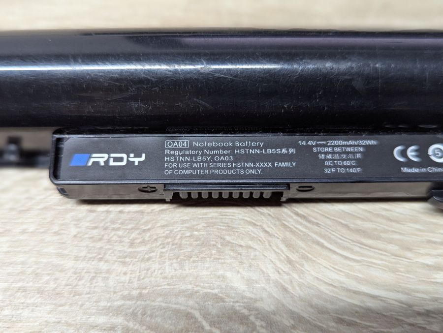 Б/В Акумуляторна батарея RDY HP OA04