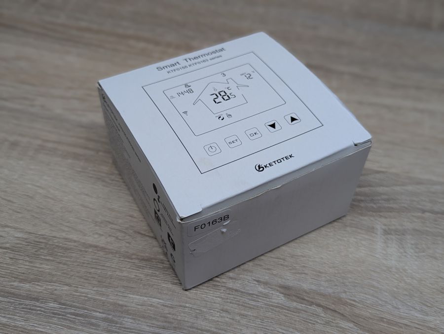 Новий Термостат SKETOTEK KTF0163B (для водяної теплої підлоги)