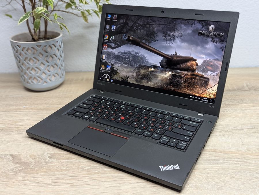 Уцінка! Ноутбук Б/В Lenovo L470, Intel Core i3-6006U, DDR4 8 GB, SSD 128GB, 14" Full HD