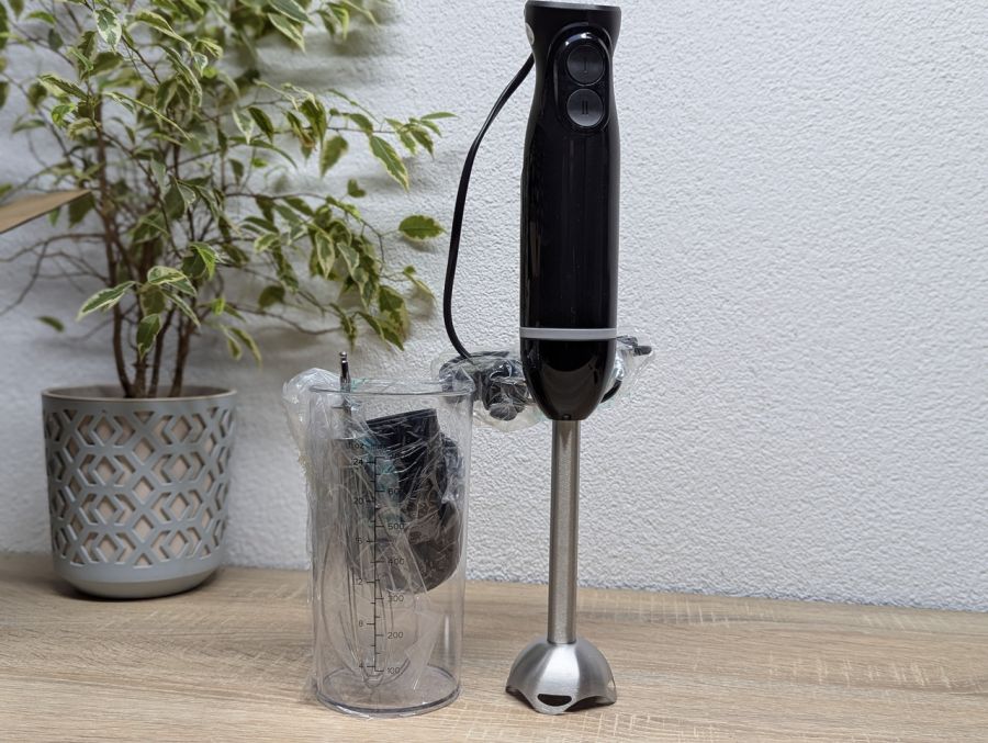 Новий Ручний блендер 3-в-1 Bonsenkitchen HB3202