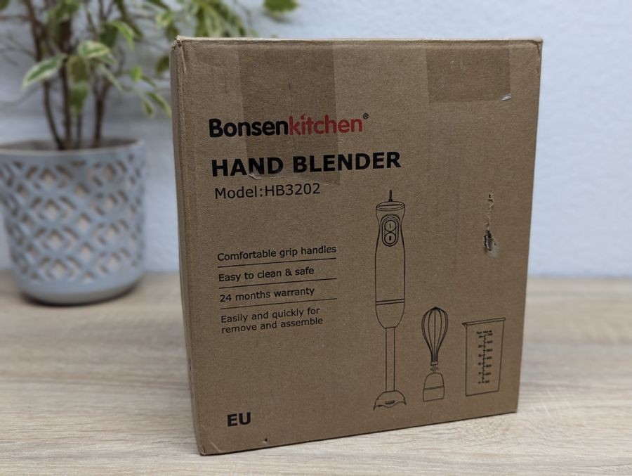 Новий Ручний блендер 3-в-1 Bonsenkitchen HB3202