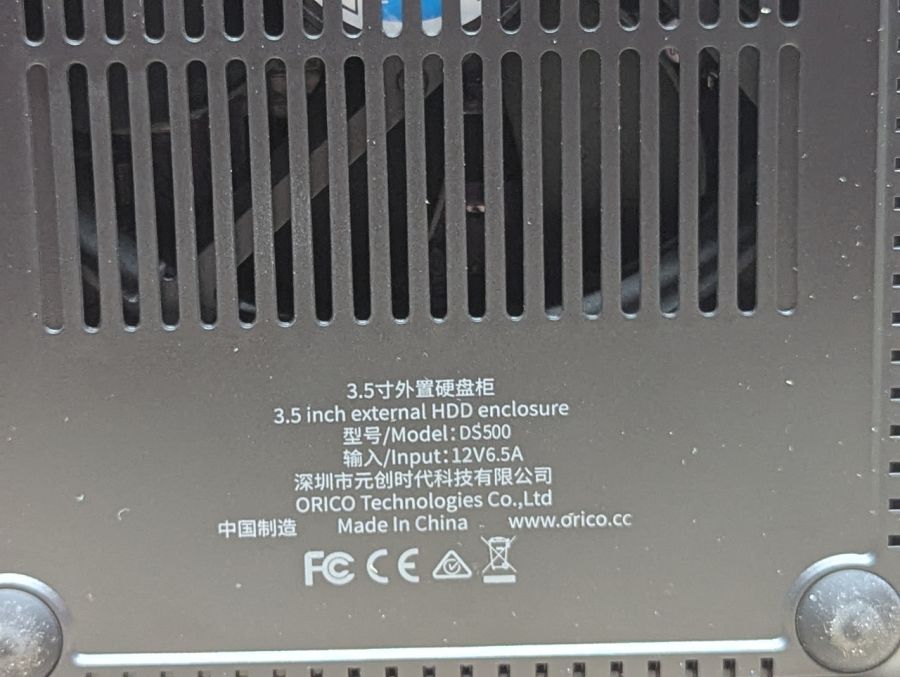 Новий Док-станція для жорстких дисків ORICO DS500C3