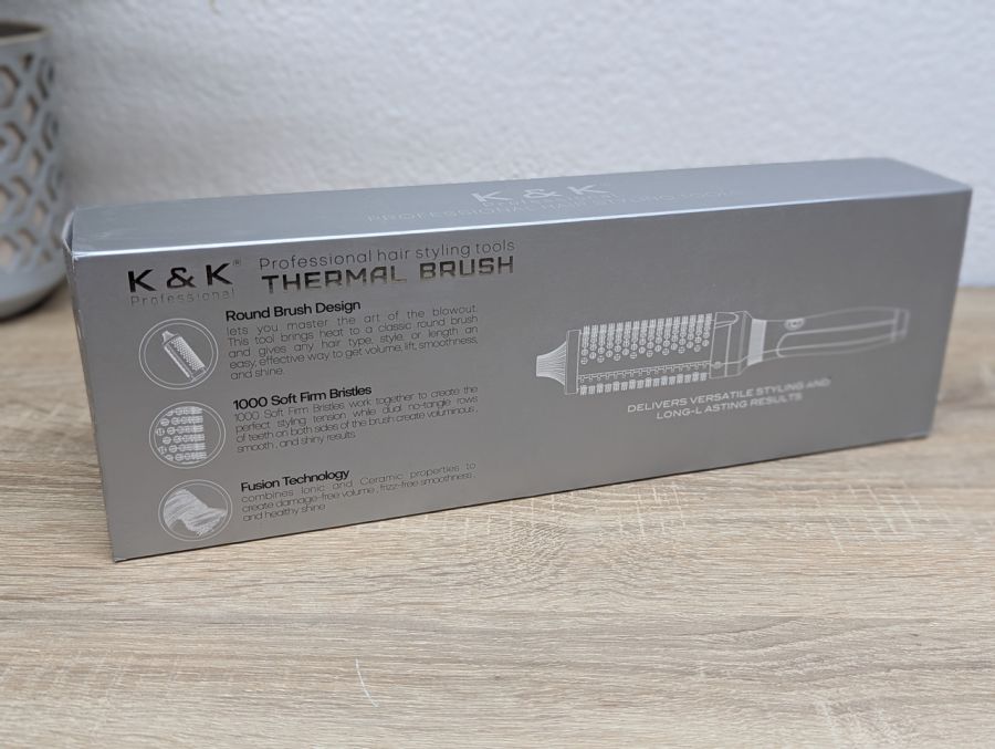 Новий Термощітка K&K Professional Thermal Brush QY-2029 (38мм)