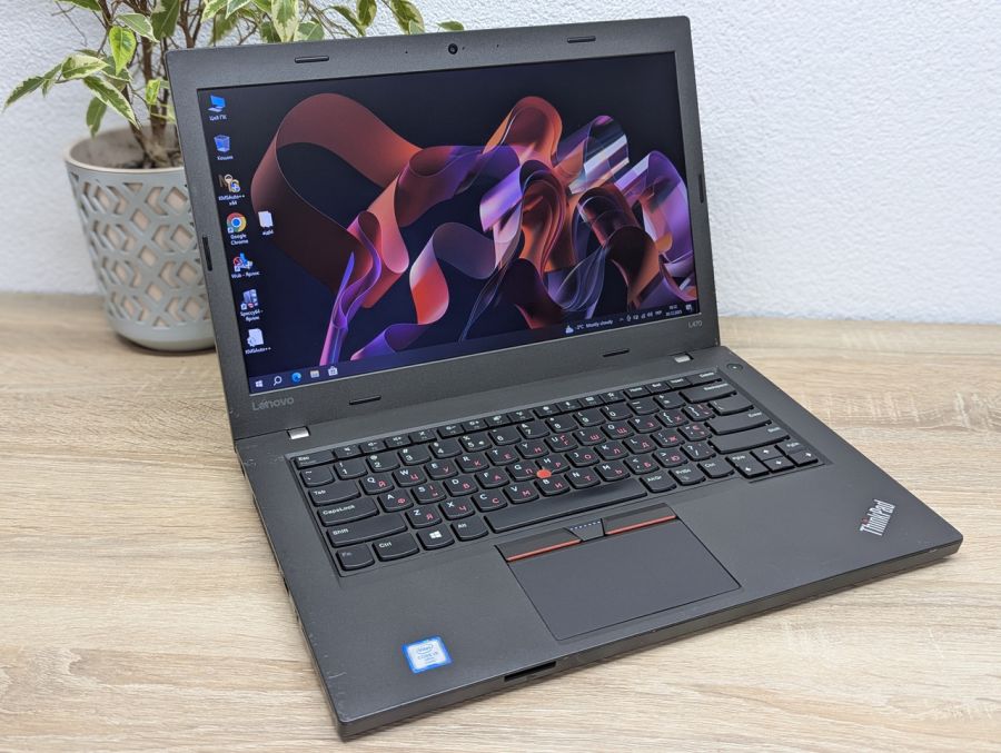Уцінка! Ноутбук Б/В Lenovo L470, Intel Core i5-6300U, DDR4 16 GB, SSD 256GB, 14" HD