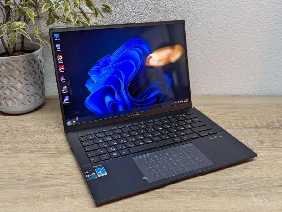 Ноутбук Б/В ASUS Zenbook 14 UX3402ZA, Intel Core i5-1240P, DDR4 16 GB, SSD 512GB, 13" Full HD