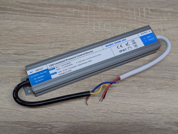 Новий LED-драйвер постійної напруги 300 Вт, 24 В