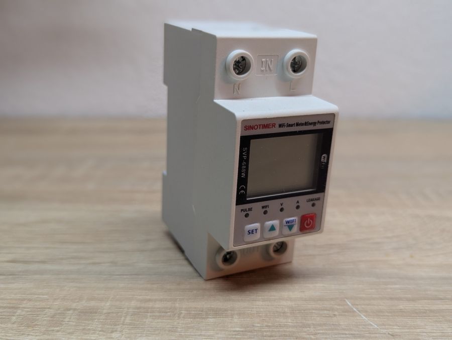 Новий Лічильник електроенергії WiFi з дистанційним керуванням Sinotimer SVP-688W