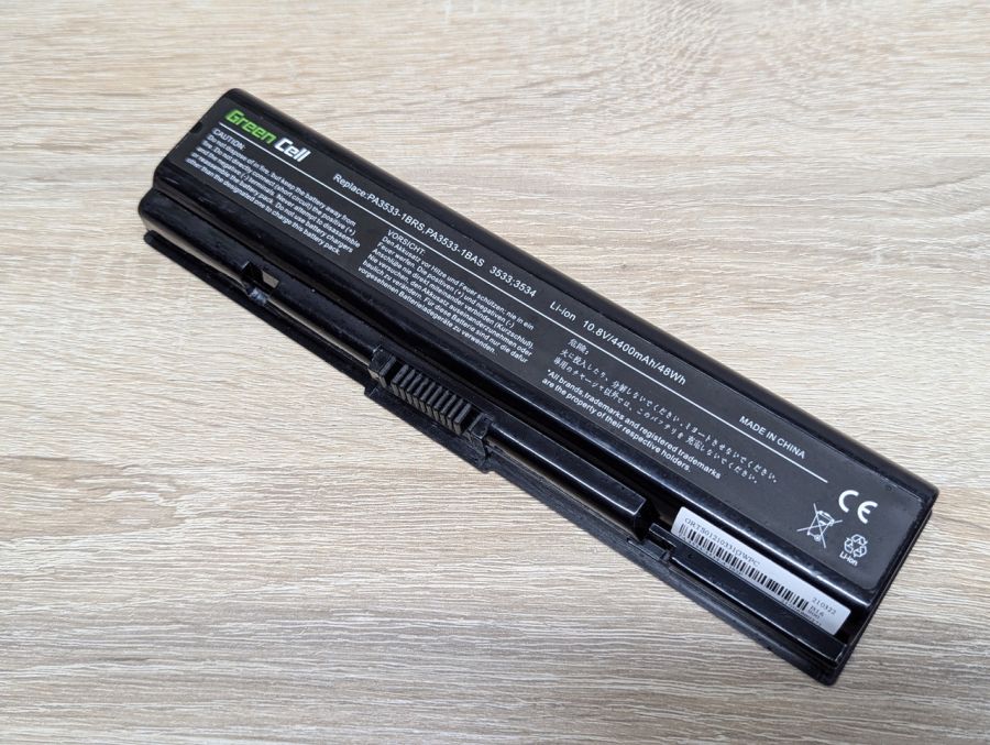 Б/В Акумуляторна батарея Green Cell PA3533-1BRS [ProductHub SKU PA3533]
