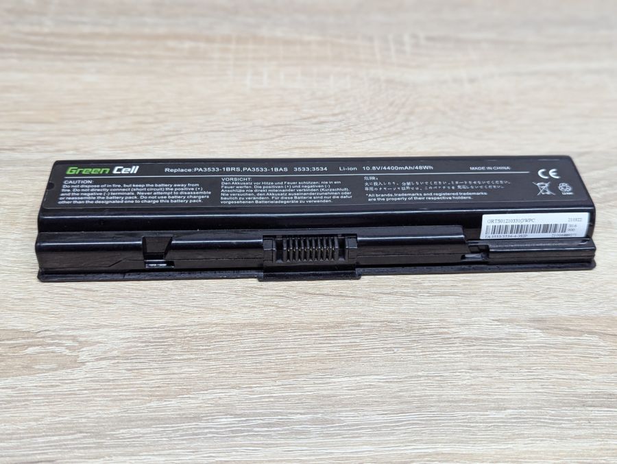 Б/В Акумуляторна батарея Green Cell PA3533-1BRS [ProductHub SKU PA3533]