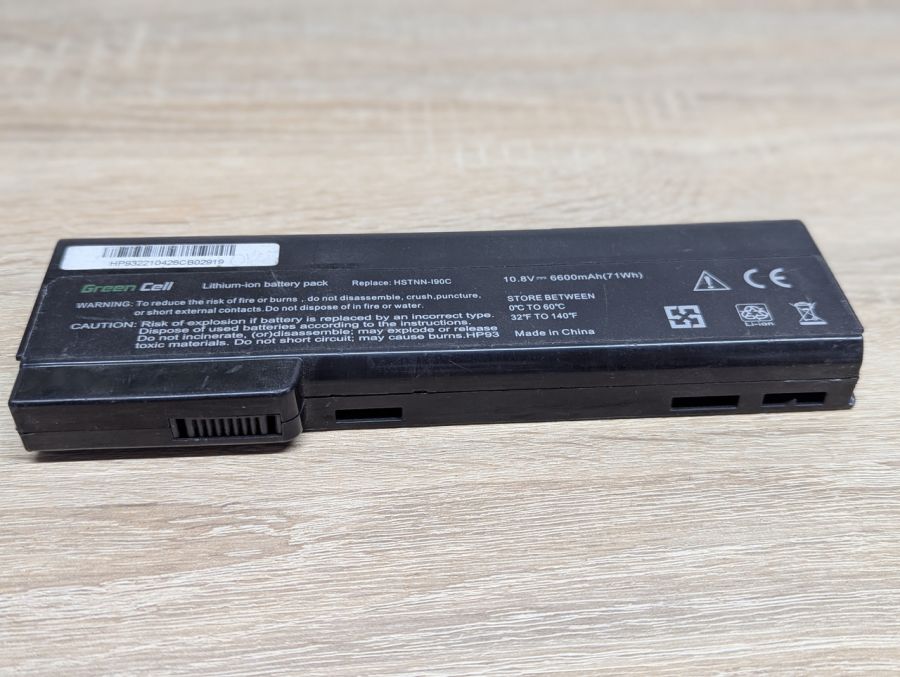 Б/В Акумуляторна батарея Green Cell HSTNN-I90C
