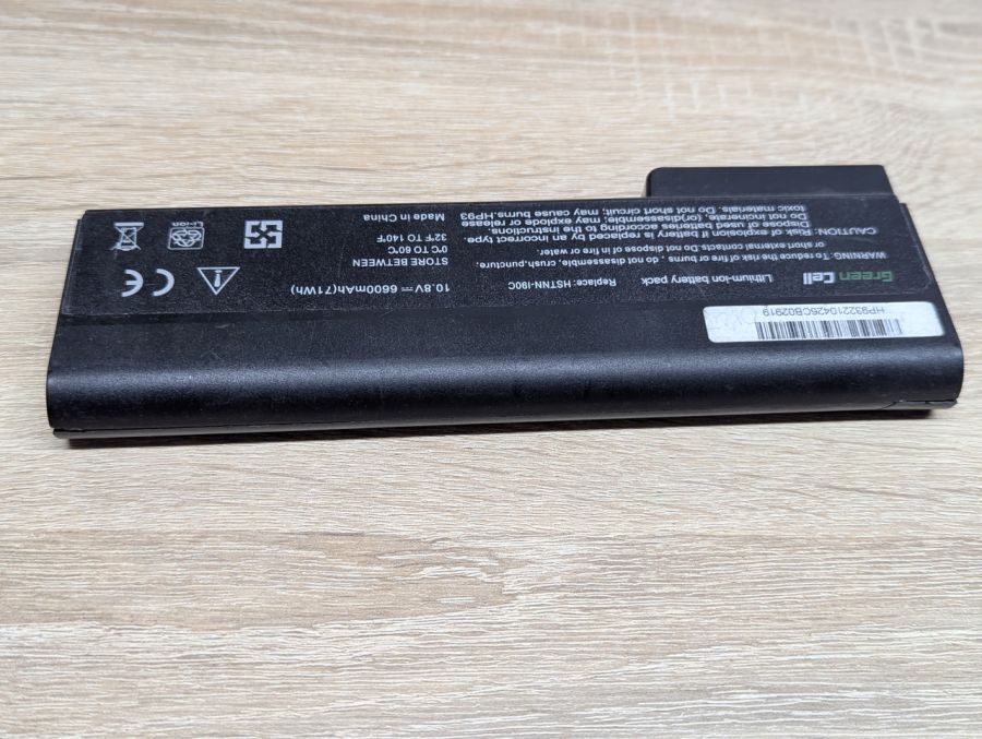 Б/В Акумуляторна батарея Green Cell HSTNN-I90C