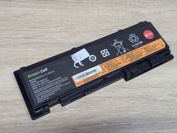 Б/В Акумуляторна батарея Green Cell 45N1037(45N1036)