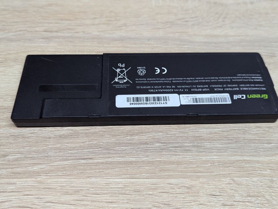 Б/В Акумуляторна батарея Green Cell VGP-BPS24
