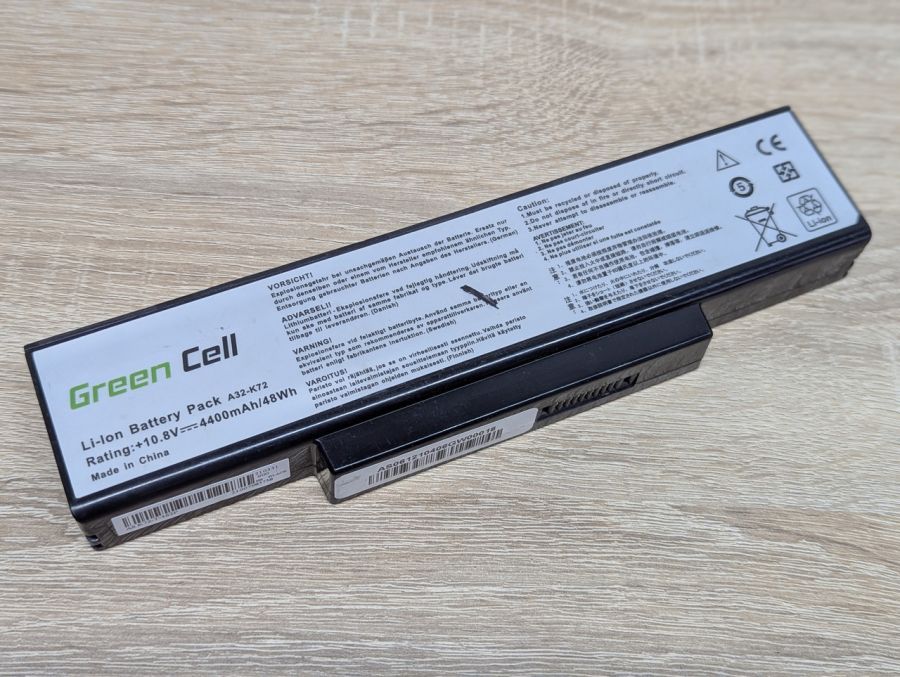 Б/В Акумуляторна батарея Green Cell A32-K72