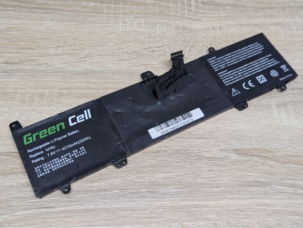 Б/В Акумуляторна батарея Green Cell 0JV6J