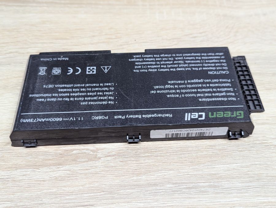 Б/В Акумуляторна батарея Green Cell PG6RC