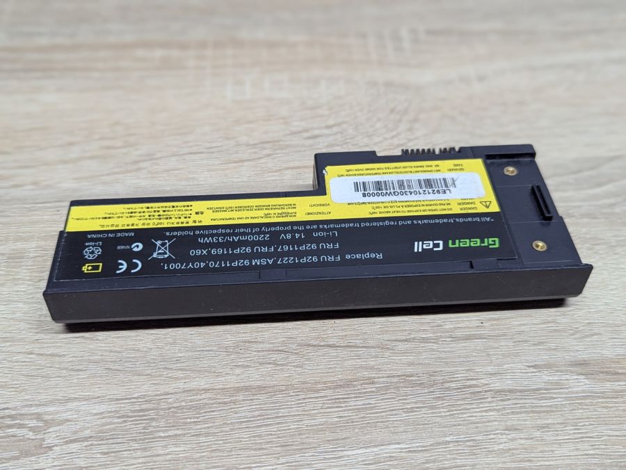 Б/В Акумуляторна батарея Green Cell FRU 92P1227, ASM 92P1170 [ProductHub SKU GC-P1227]