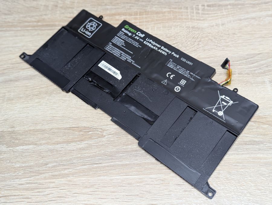 Б/В Акумуляторна батарея Green Cell C22-UX31